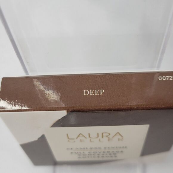 Laura Geller Seamless Finish Full Coverage Concealer Deep NWT - Picture 3 of 4